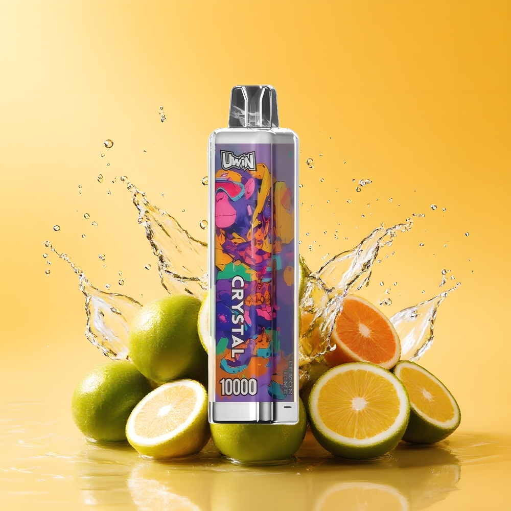 Uwin Crystal 10000 Puffs Eldobható Vape Citrom Lime RGB Nagykereskedés Magyarország