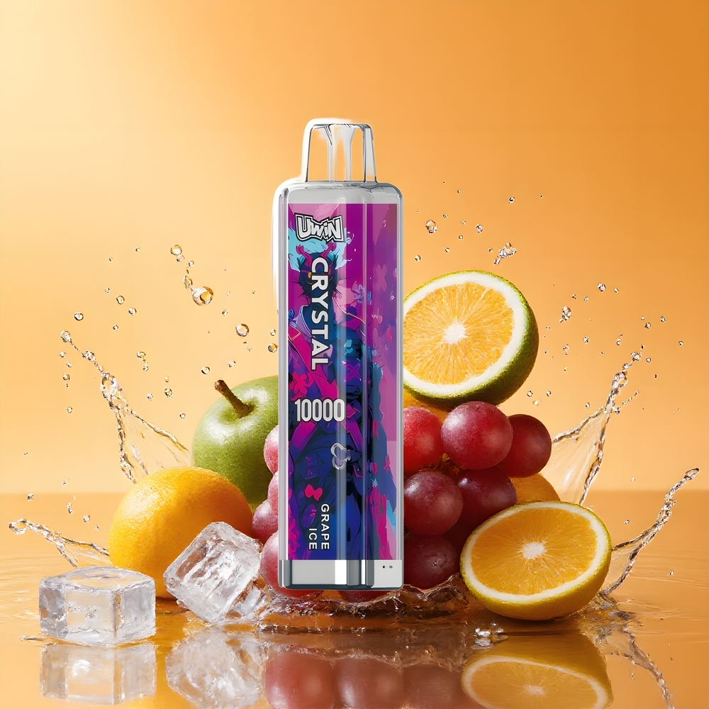 Uwin Crystal 10000 Puffs Eldobható Vape Jég Szőlő Nagykereskedés Magyarország