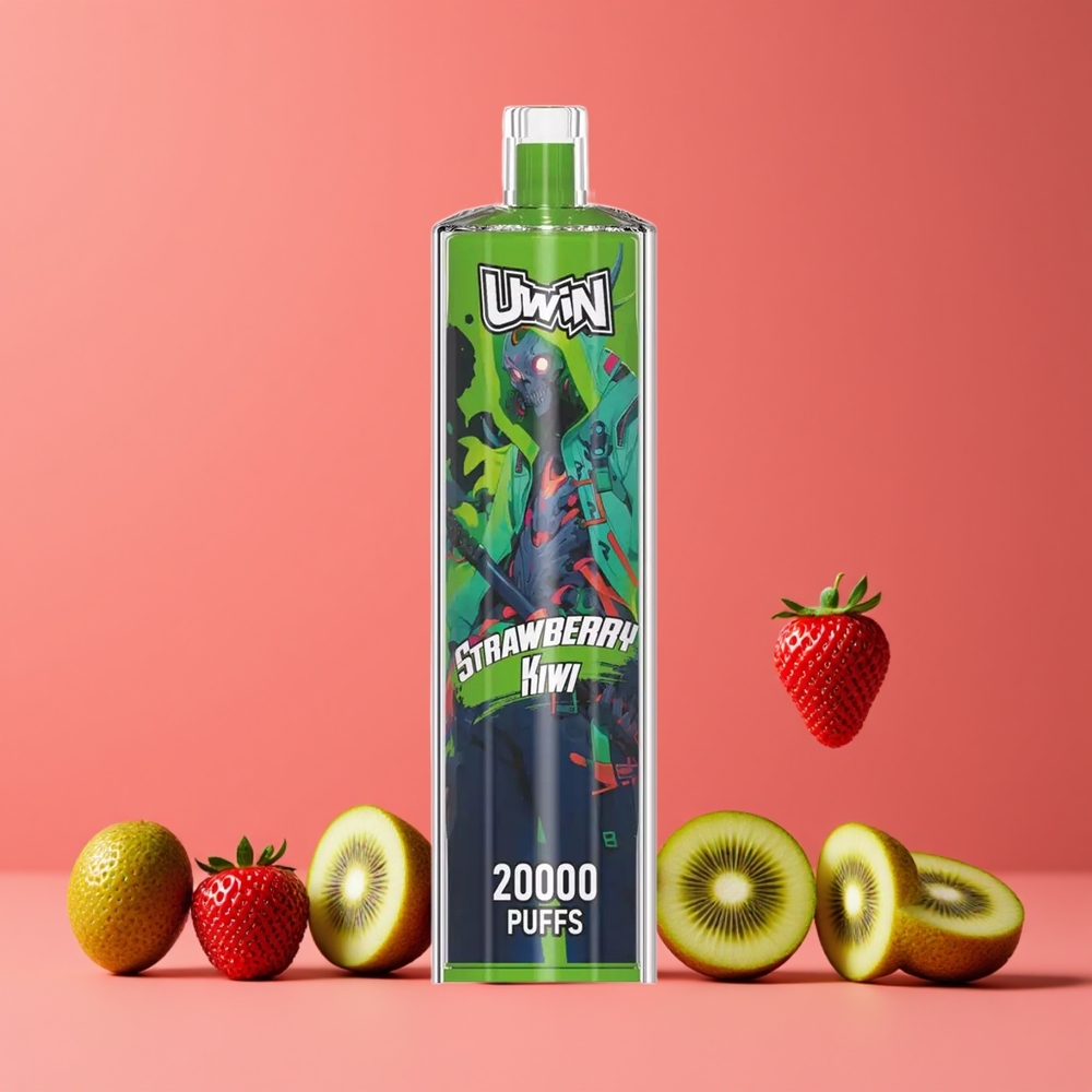 Uwin Shisha Hookah Crystal 20000 Puffs Eper-Kivi Nagykereskedés Magyarország DTL Mesh Coil