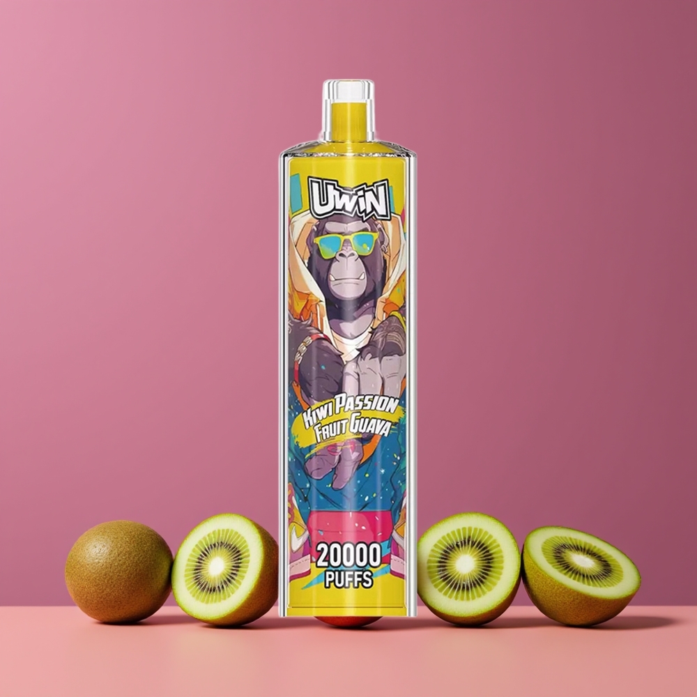 Uwin Shisha Hookah Crystal 20000 Puffs Kivi Sárgadinnye Guava Nagykereskedés Magyarország DTL Mesh Coil