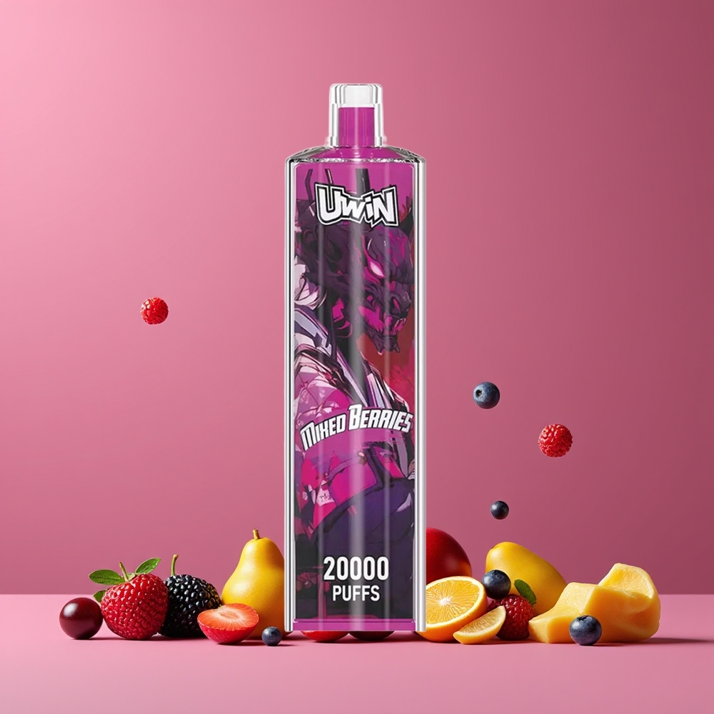 Uwin Shisha Hookah Crystal 20000 Puffs Vegyesbogyók Nagykereskedés Magyarország DTL Mesh Coil