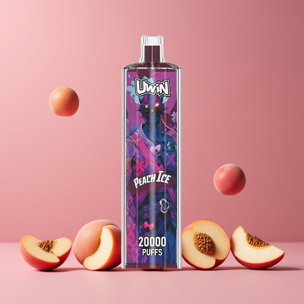 Uwin Shisha Hookah Crystal 20000 Puffs Őszibarack Jég Nagykereskedés Magyarország DTL Mesh Coil