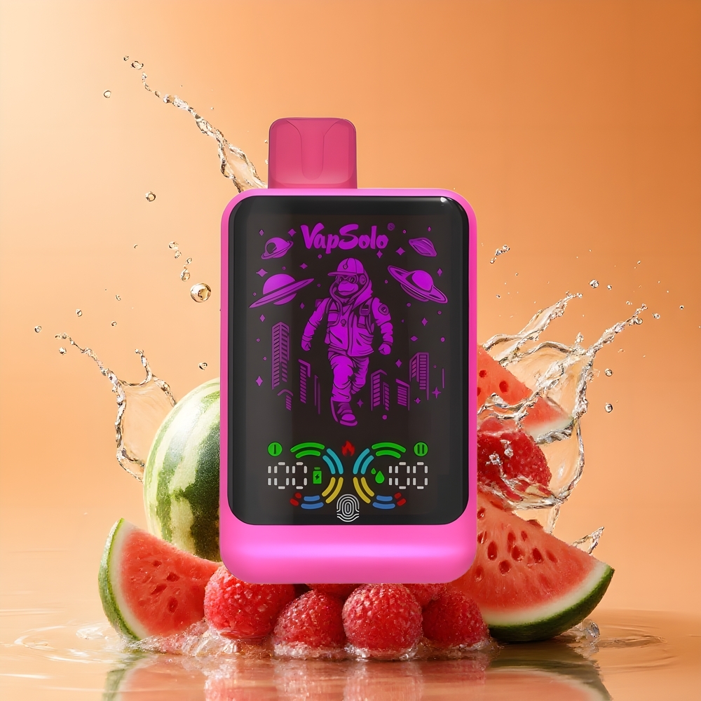 VapSolo GALAXY 30000 Puffs Nagykereskedés Magyarország 850mAh Málna Görögdinnye