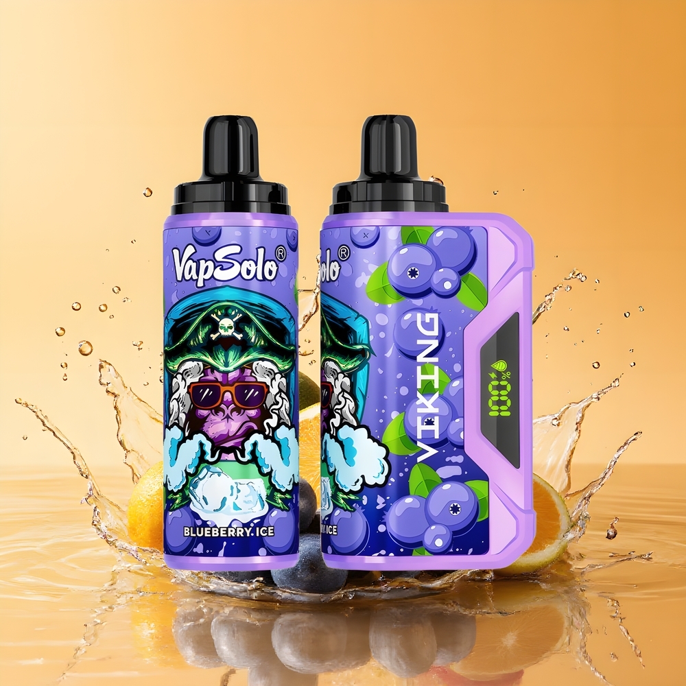 VapSolo VIKING 12000 Nagykereskedés Magyarország Típus-C Töltés Áfonya