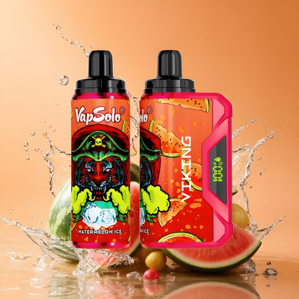 VapSolo VIKING 12000 Puff Eldobható E-liquides Nagykereskedés Magyarország Dinnye Jég