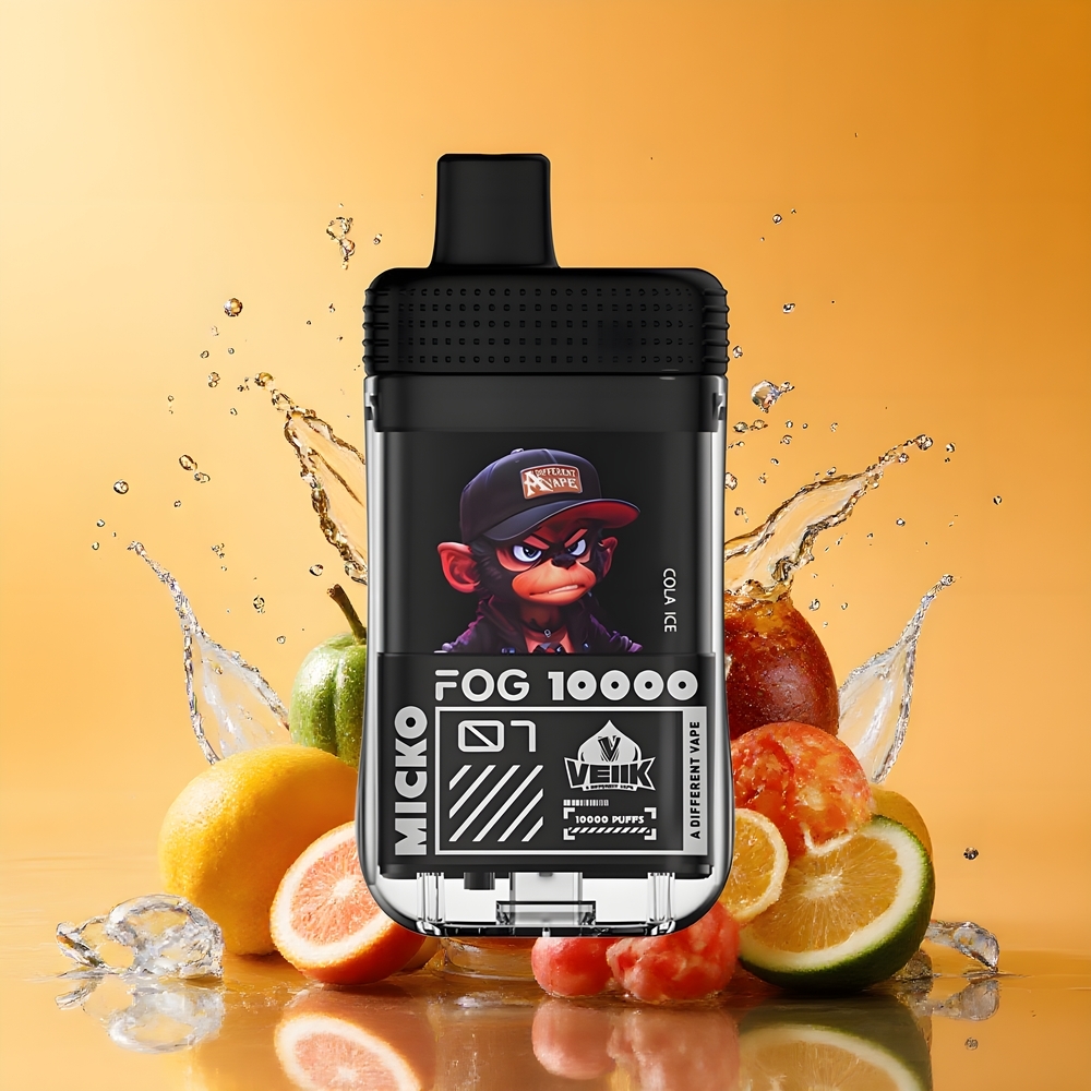 VEIIK MICKO FOG 10000 Puffs Eldobható E-puff Cola Jég Nagykereskedés Magyarország
