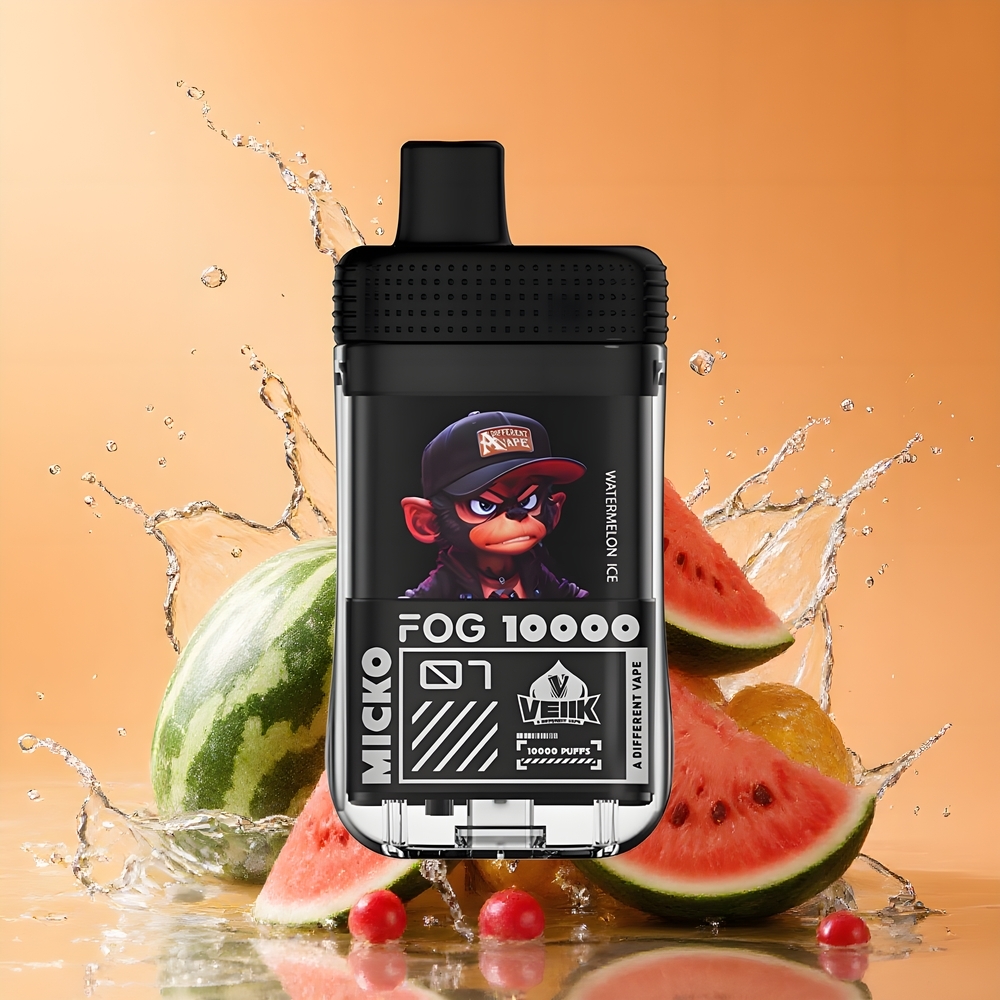 VEIIK MICKO FOG 10000 Puffs Eldobható Vízipára Görögdinnye Jég Nagykereskedés Magyarország