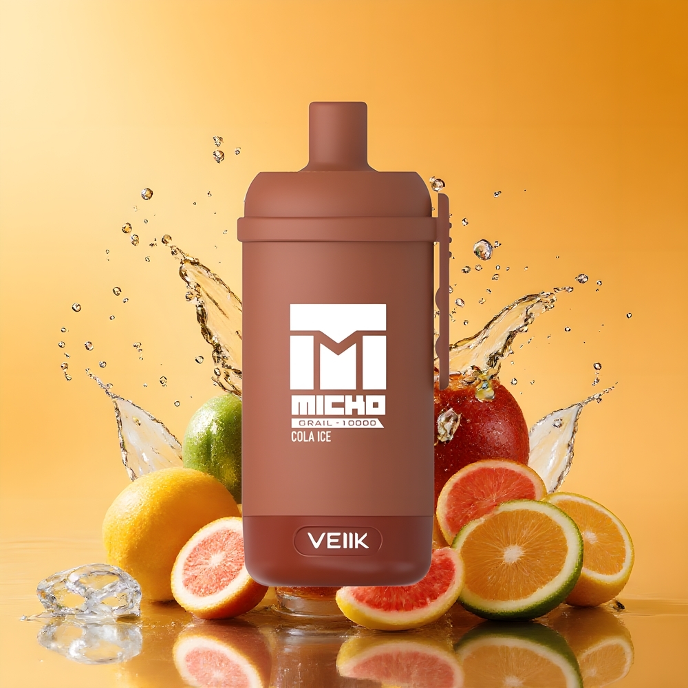 VEIIK MICKO GRAIL 10000 Puffs 1.0ohm Mesh Kóla Jég Nagykereskedés Magyarország