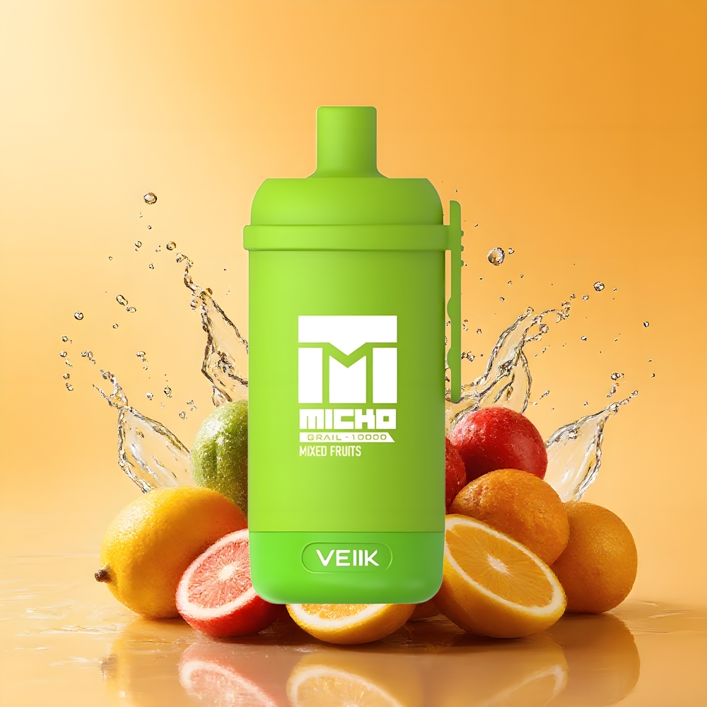 VEIIK MICKO GRAIL 10000 Puffs 1.0ohm Mesh Nagykereskedés Magyarország Vegyes Gyümölcs