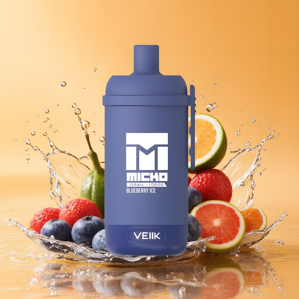 VEIIK MICKO GRAIL 10000 Puffs 600mAh Nagykereskedés Magyarország Áfonya Jég