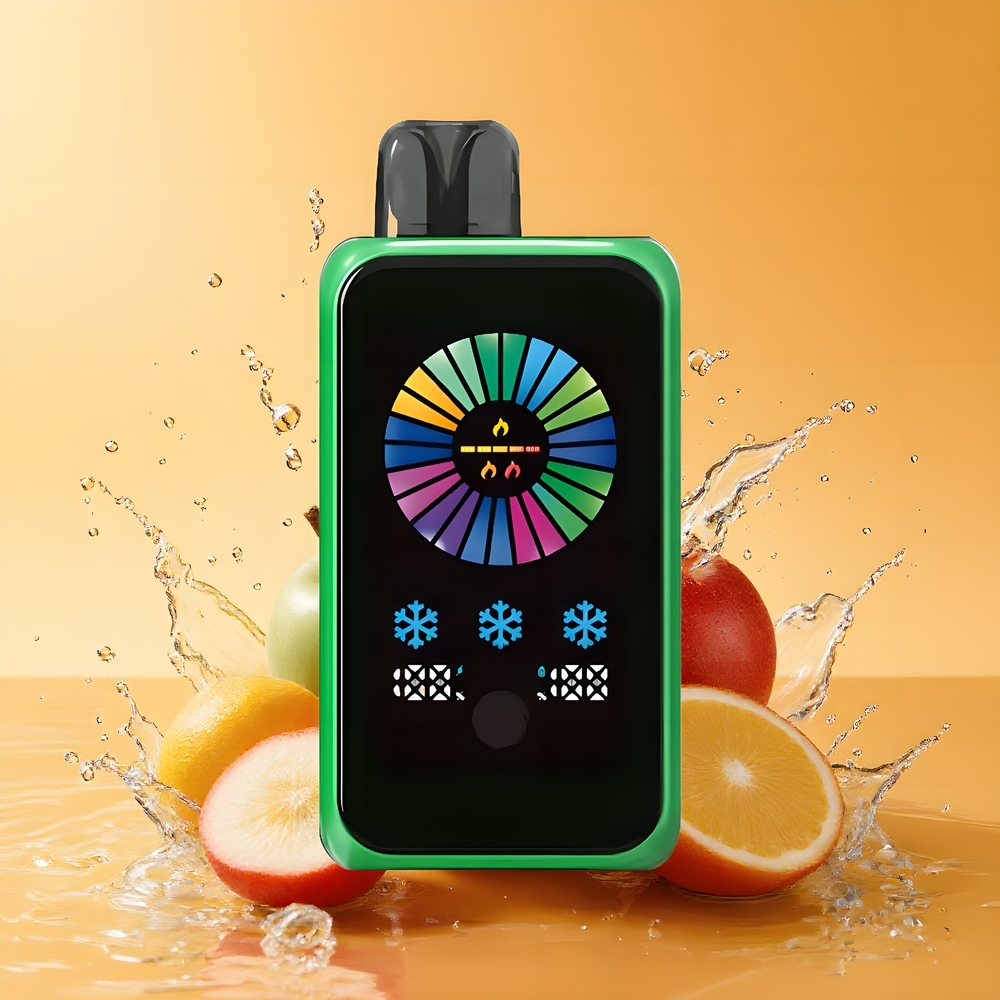 VEIIK SPACE CLOUD 30000 Puffs Nagykereskedés Magyarország Dupla Alma Eldobható vape Dual Mesh