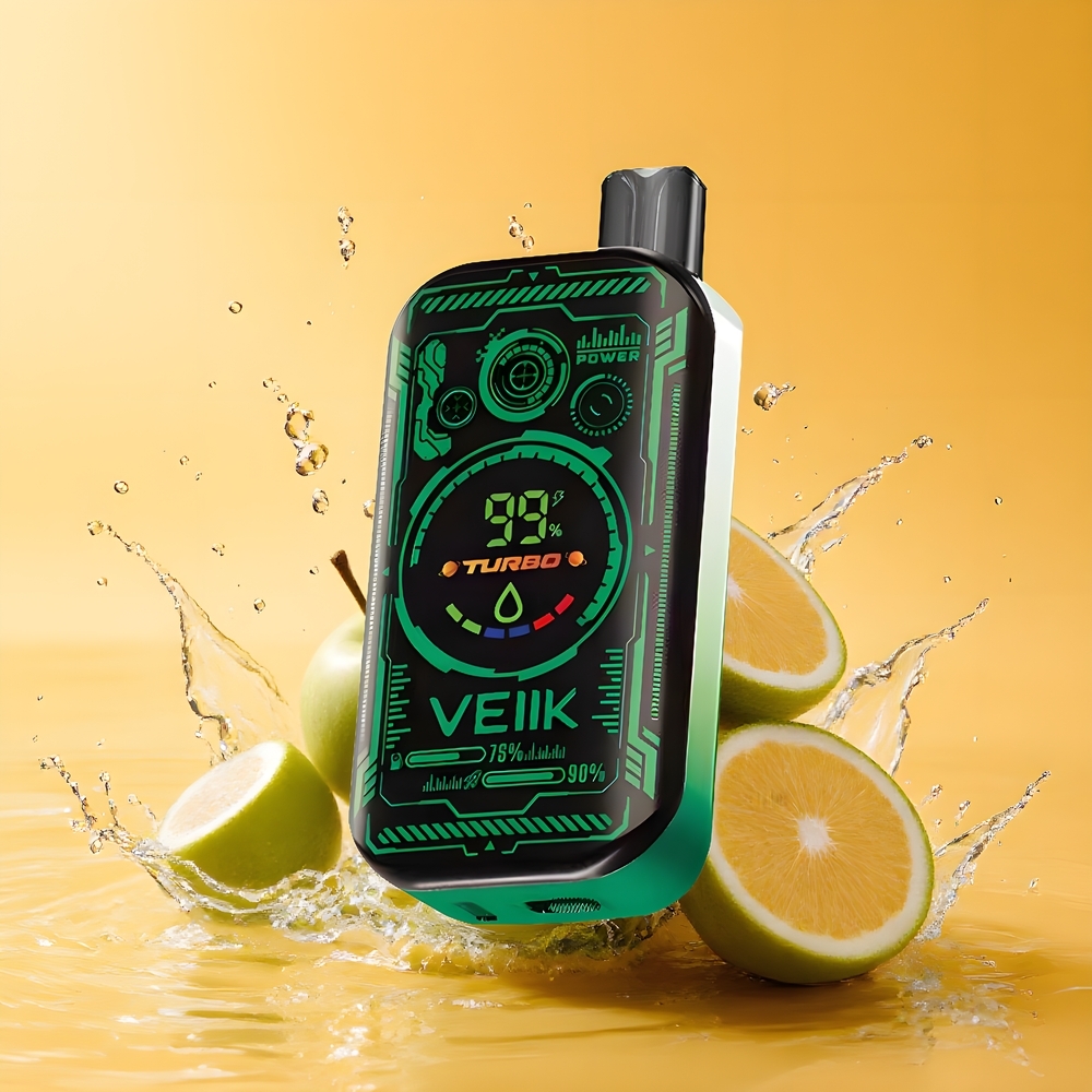 VEIIK SPACE MIST 25000 Puffs Dual Mesh Coil Eldobható E-pohár Zöldalma Nagykereskedés Magyarország