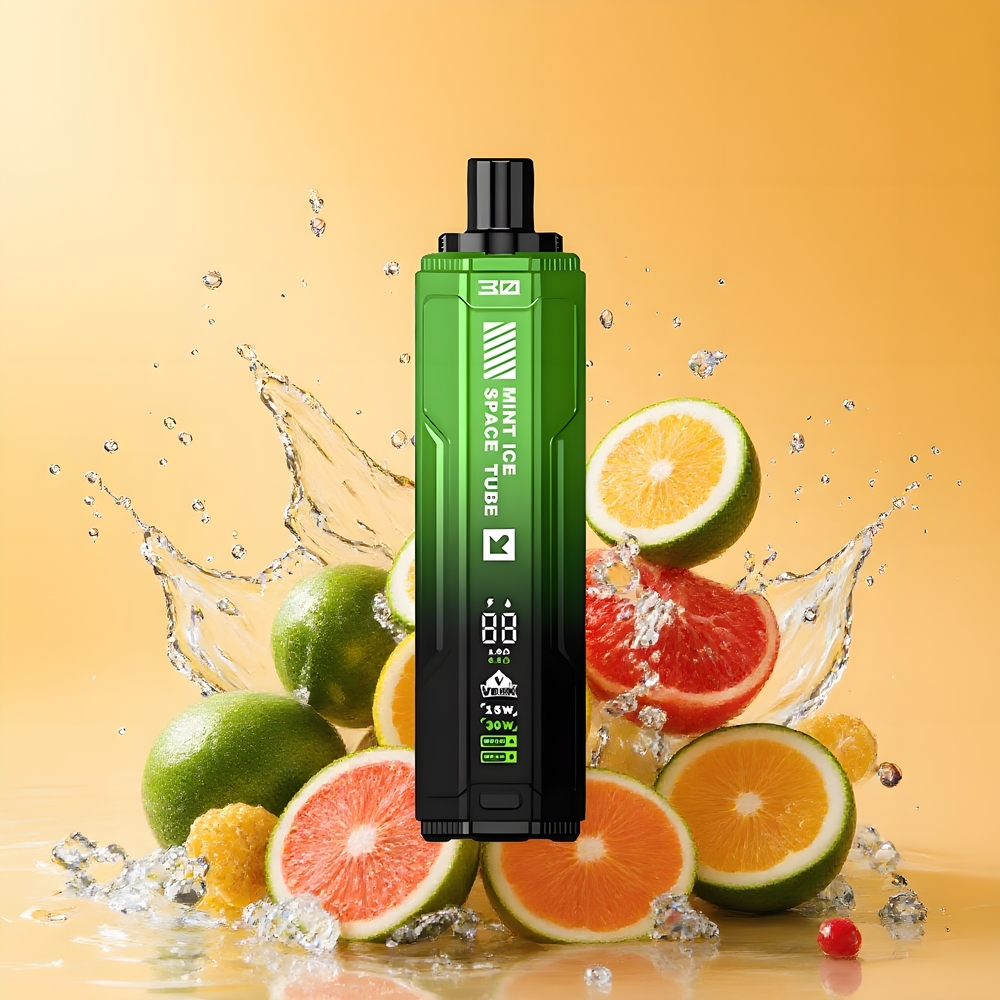 VEIIK SPACE TUBE 20000 Puff Nagykereskedés Magyarország Eldobható Vape Menta Jég 22ml Típus-C Kijelző