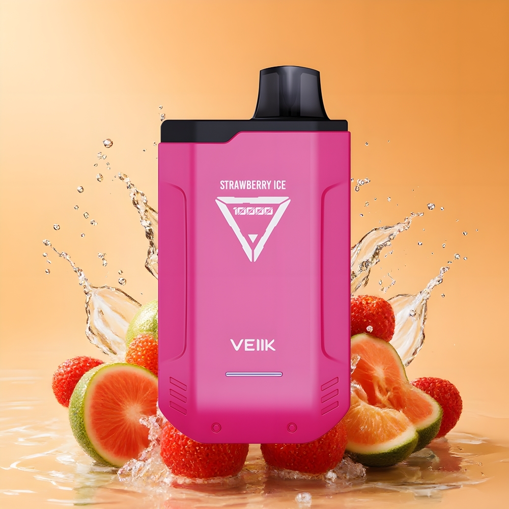VEIIK X SPACE 10000 Puffs Eldobható E-Cigi Eperjég Nagykereskedés Magyarország