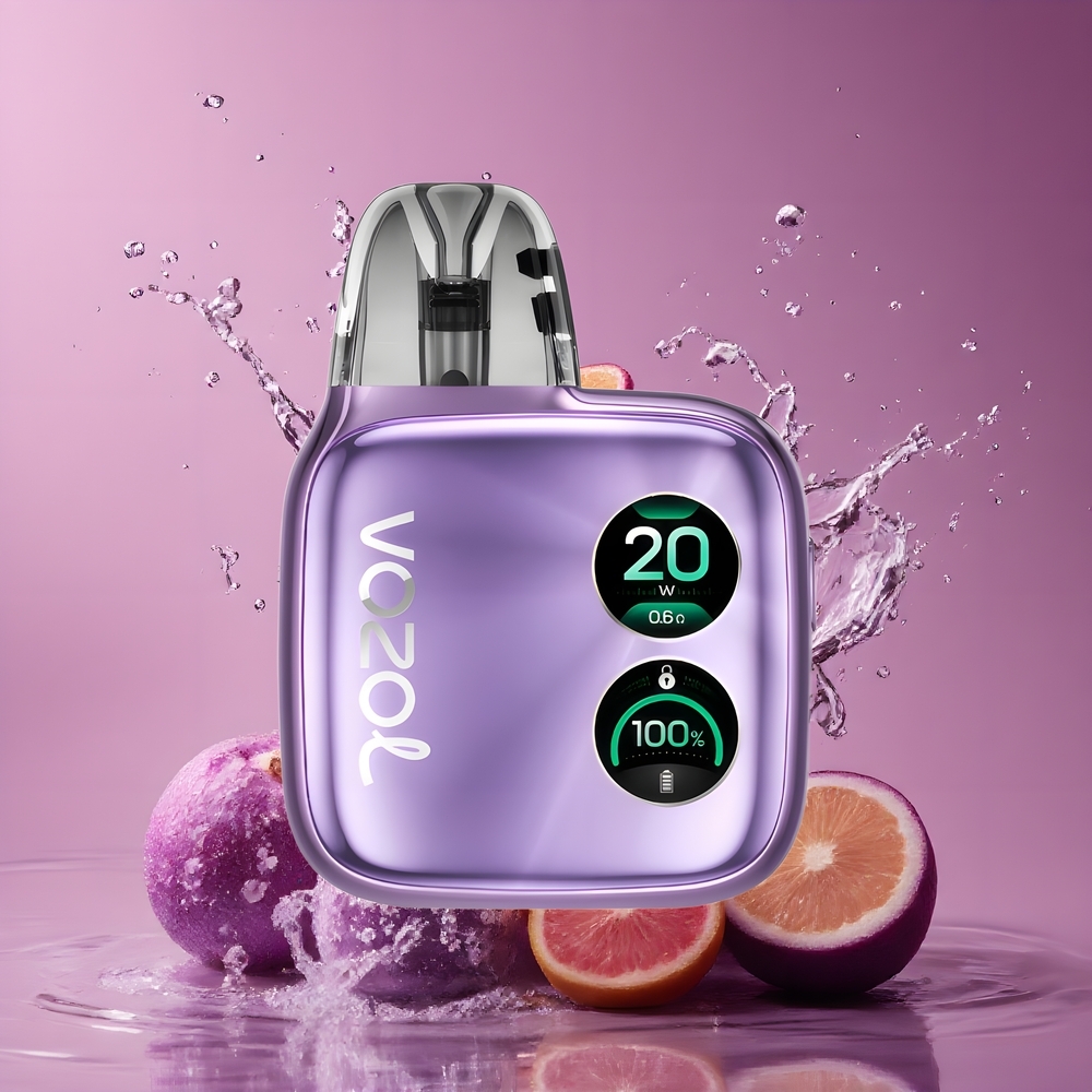 VOZOL ACE Pro Egyszerhasználatos Vape 2 Száj Holdfény Lila 1.47'' Kettős Kerek Kijelző Nagykereskedés Magyarország