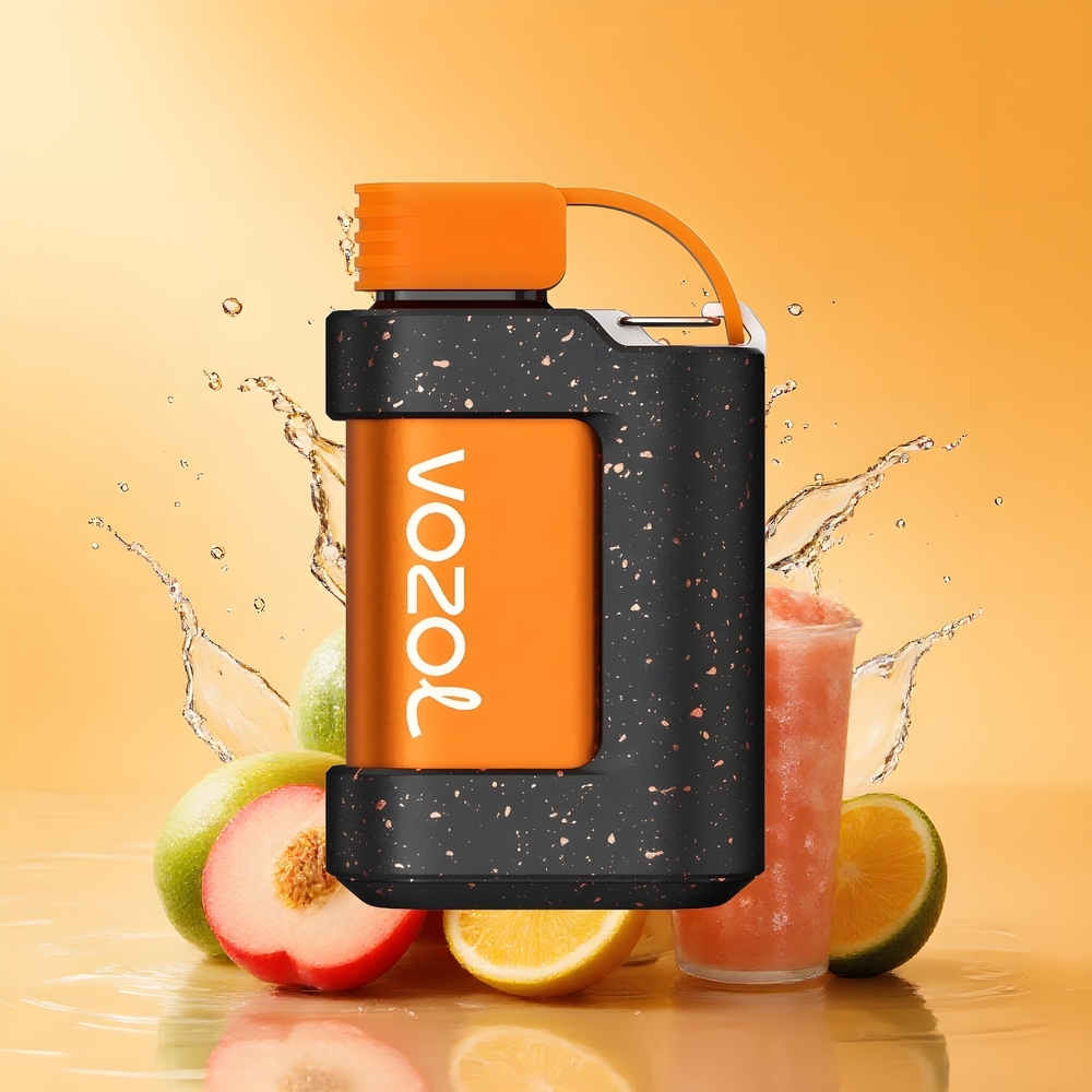VOZOL Gear 7000 Nagykereskedés Magyarország 15mL Elszívható E-pipa Barack Mangó Smoothie