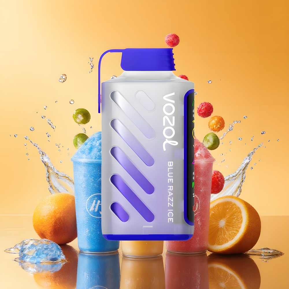 VOZOL Gear Power 20000 Puffs Képernyős Kijelző Nagykereskedés Magyarország Kék Ribizli Jég