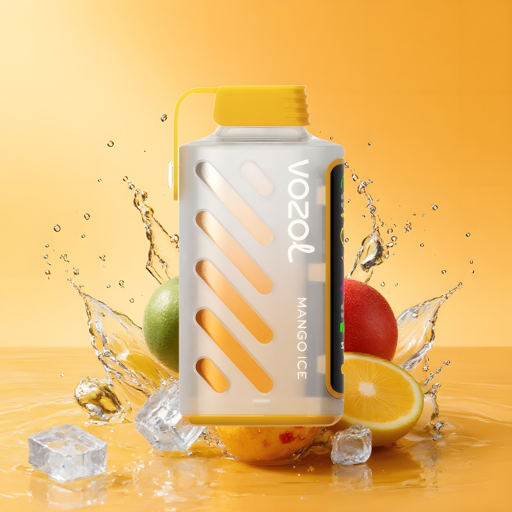 VOZOL Gear Power 20000 Puffs Kettős Hálós Tekercs Mango Jég Nagykereskedés Magyarország