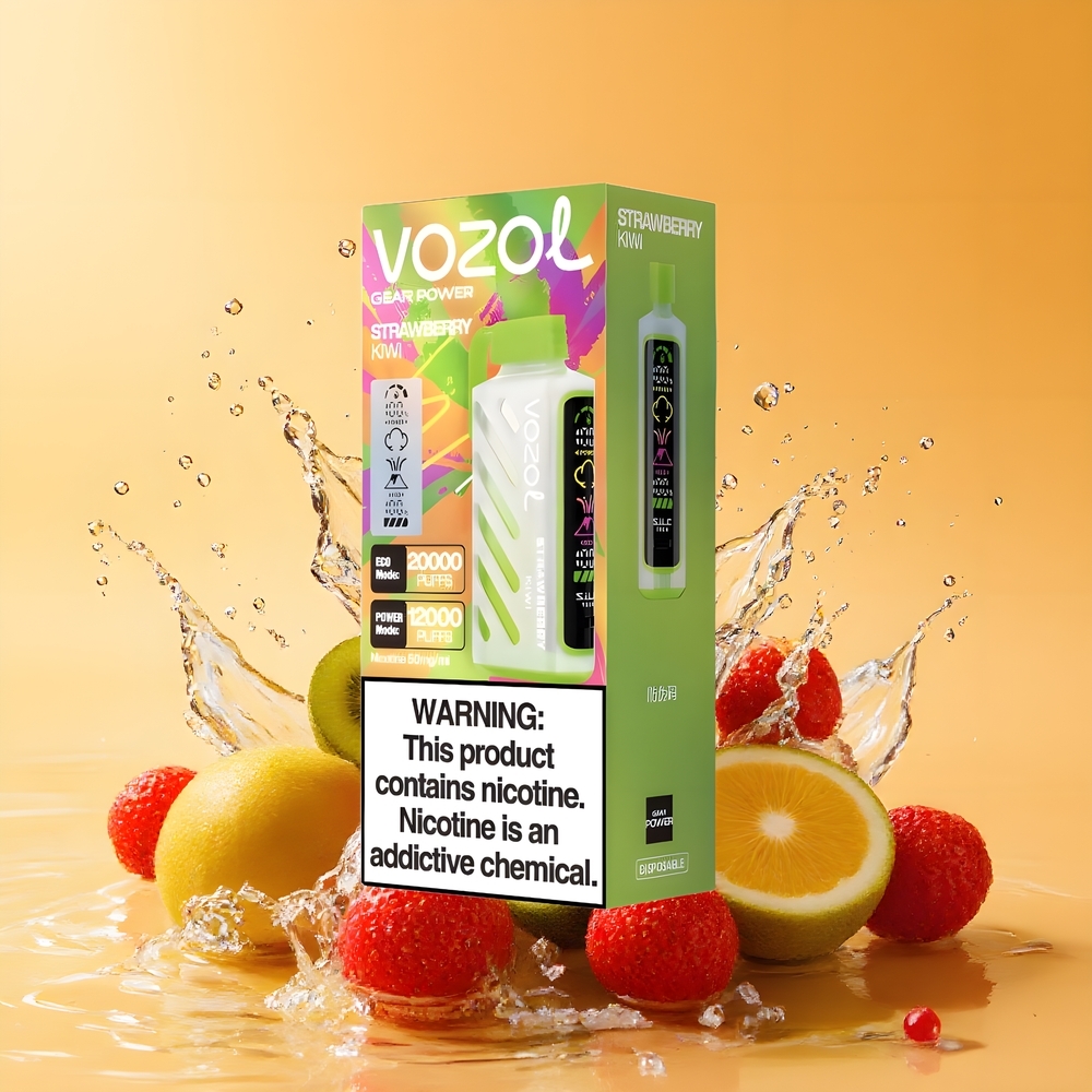 VOZOL Gear Power 20000 Puffs S.i.L.C. Tech Nagykereskedés Magyarország Eper-Kiwi