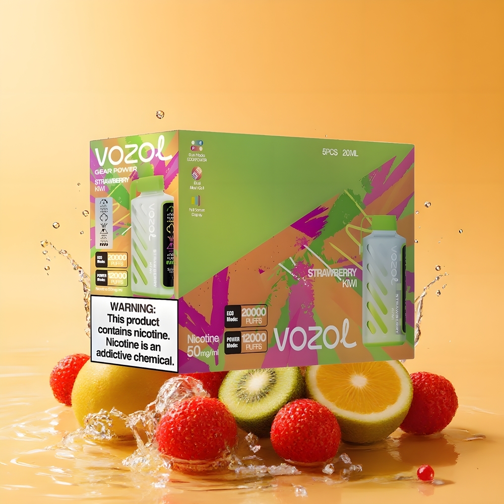 VOZOL Gear Power 20000 Puffs S.i.L.C. Tech Nagykereskedés Magyarország Eper-Kiwi