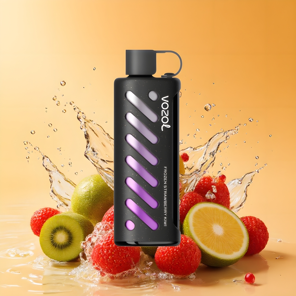 VOZOL Gear Shisha 25000 Puffs Dual Mesh Fagyasztott Eper-Kiwi Nagykereskedés Magyarország