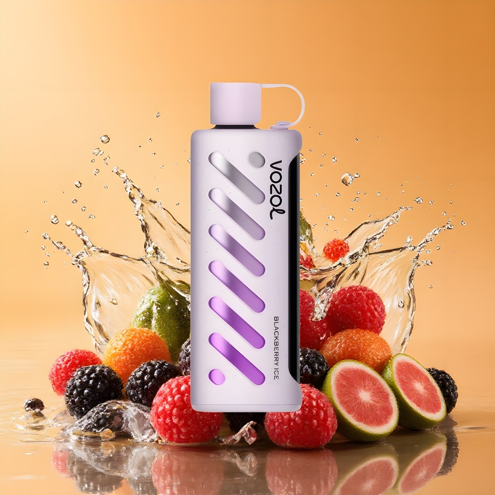 VOZOL Gear Shisha 25000 Puffs Dual Mesh Nagykereskedés Magyarország Feketeáfonya Jég