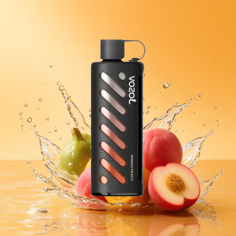 VOZOL Gear Shisha 25000 Puffs Dual Mesh Nagykereskedés Magyarország Mango Őszibarack