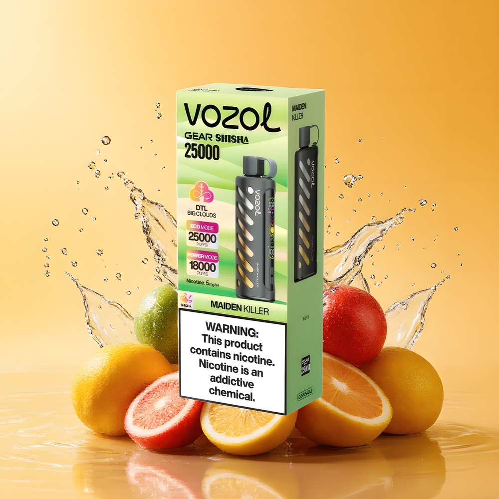 VOZOL Gear Shisha 25000 Puffs Dual Mesh Nagykereskedés Magyarország