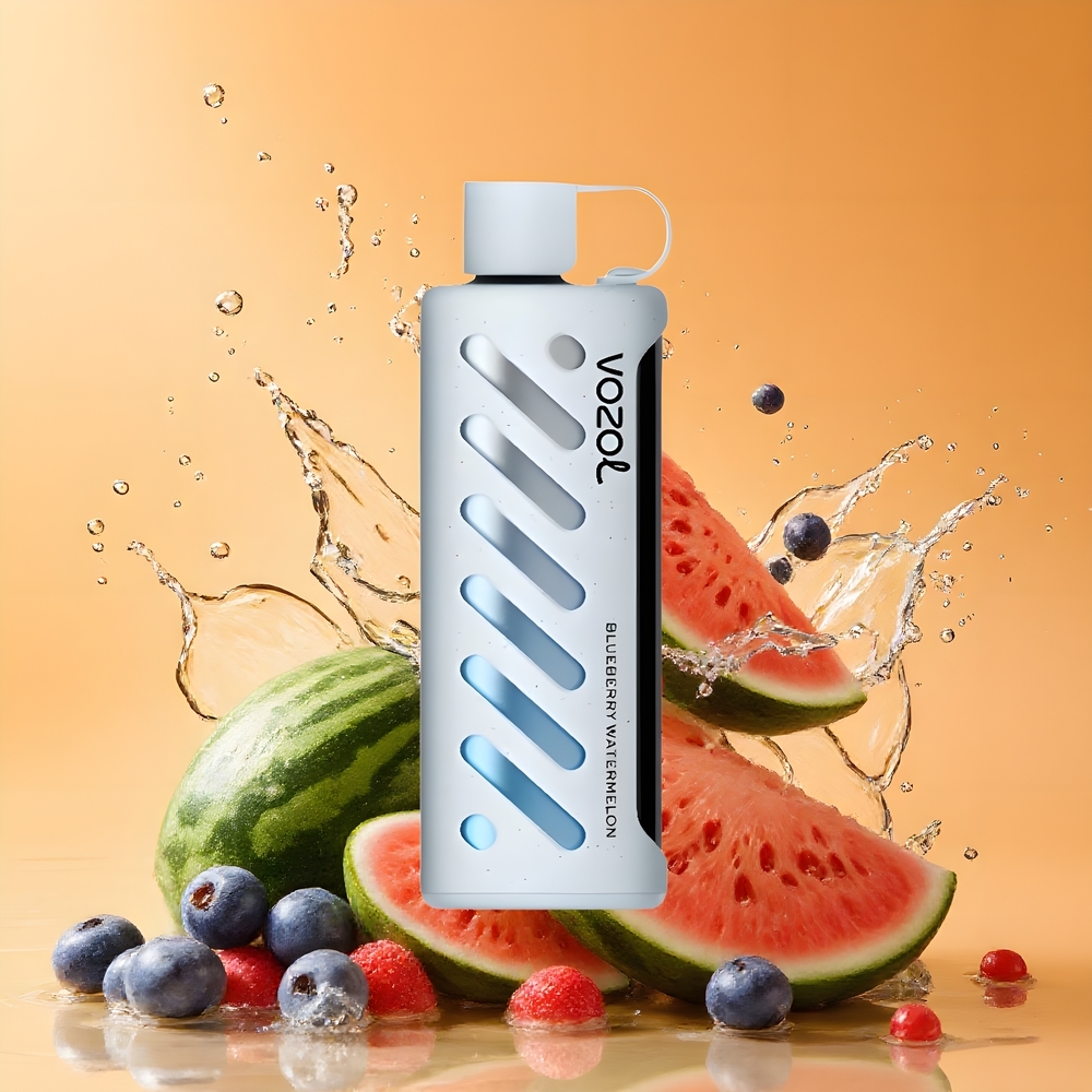 VOZOL Gear Shisha 25000 Puffs Dual Mesh Nagykereskedés Magyarország Áfonya Görögdinnye