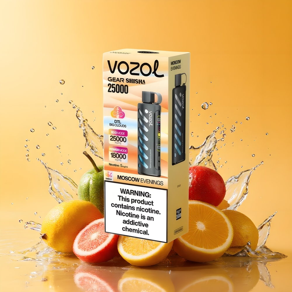 VOZOL Gear Shisha 25000 Puffs Kettős Mód Nagykereskedés Magyarország