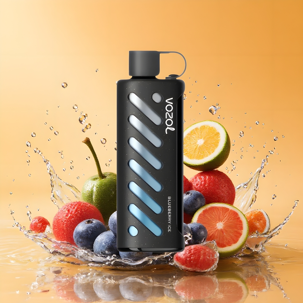 VOZOL Gear Shisha 25000 Puffs Nagykereskedés Magyarország Kettős Mód Két Rácsos Áfonya Jég
