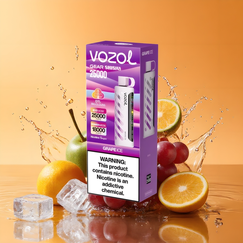 VOZOL Gear Shisha 25000 Puffs S.i.L.C Tech Nagykereskedés Magyarország Jégbor