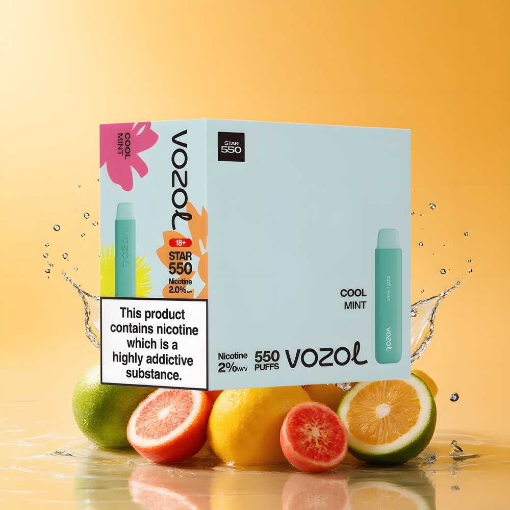 VOZOL STAR 550 Feldobható Akkumulátor Nagykereskedés Magyarország Hűs Mentol