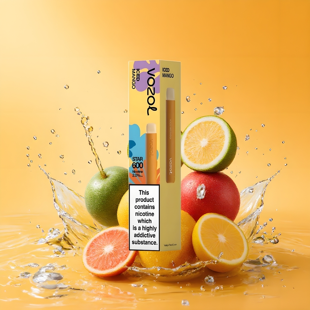 VOZOL STAR 600 Jeges Mango Nagykereskedés Magyarország 600 Puff VAMT Mesh Coil