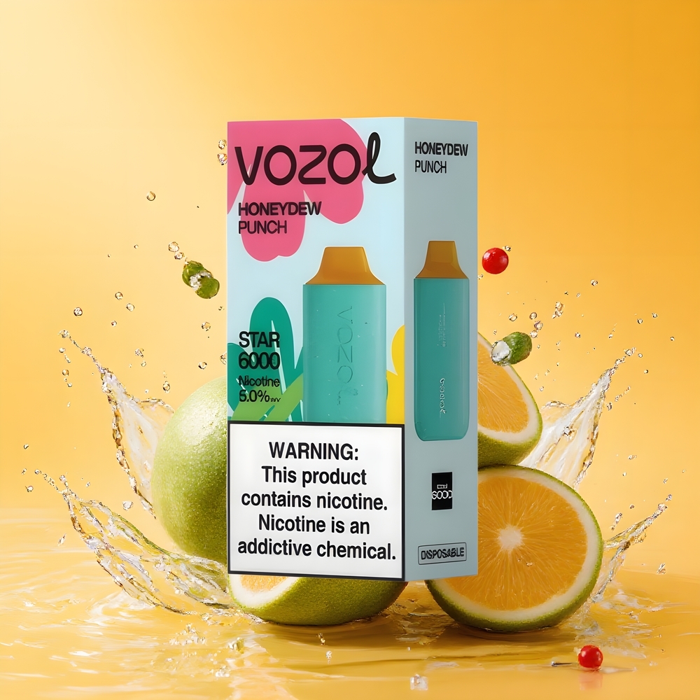 VOZOL STAR 6000 6000 Puffs Sárgadinnye Punch Nagykereskedés Magyarország