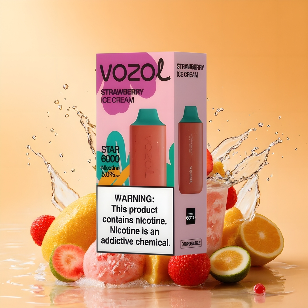 VOZOL STAR 6000 Nagykereskedés Magyarország 14ML Epe Fagylalt