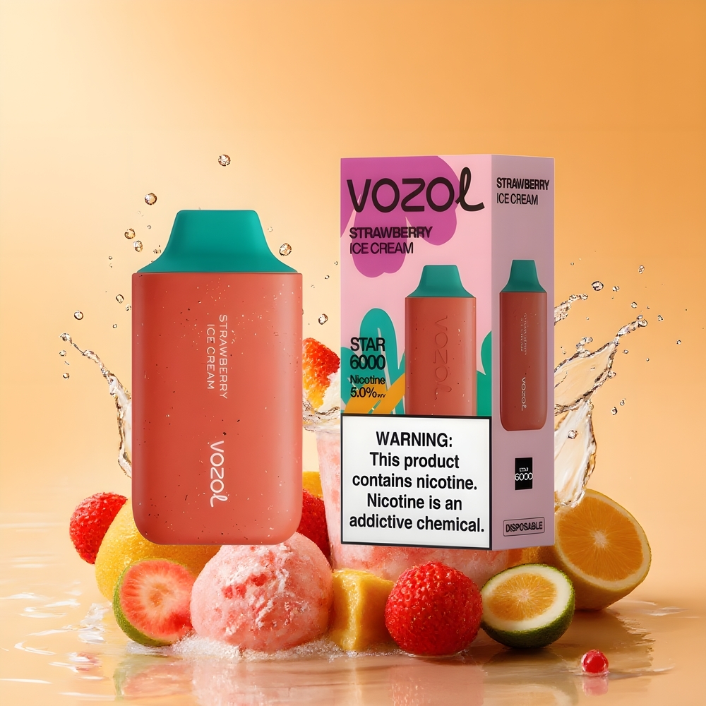 VOZOL STAR 6000 Nagykereskedés Magyarország 14ML Epe Fagylalt