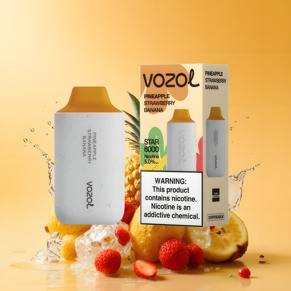 VOZOL STAR 6000 Nagykereskedés Magyarország 6000 Puff Ananász Eper Banán