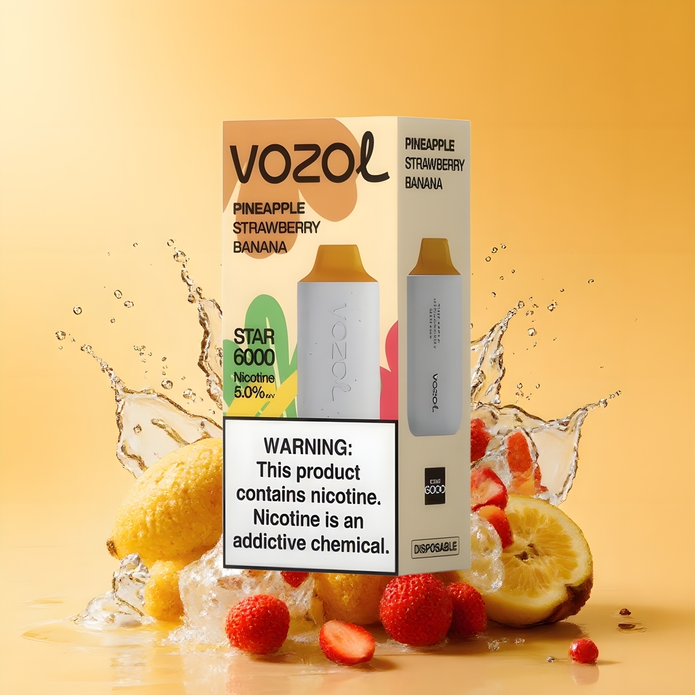 VOZOL STAR 6000 Nagykereskedés Magyarország 6000 Puff Ananász Eper Banán
