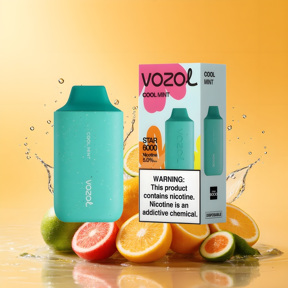 VOZOL STAR 6000 Nagykereskedés Magyarország 6000 Puff Hűvös Mentolos