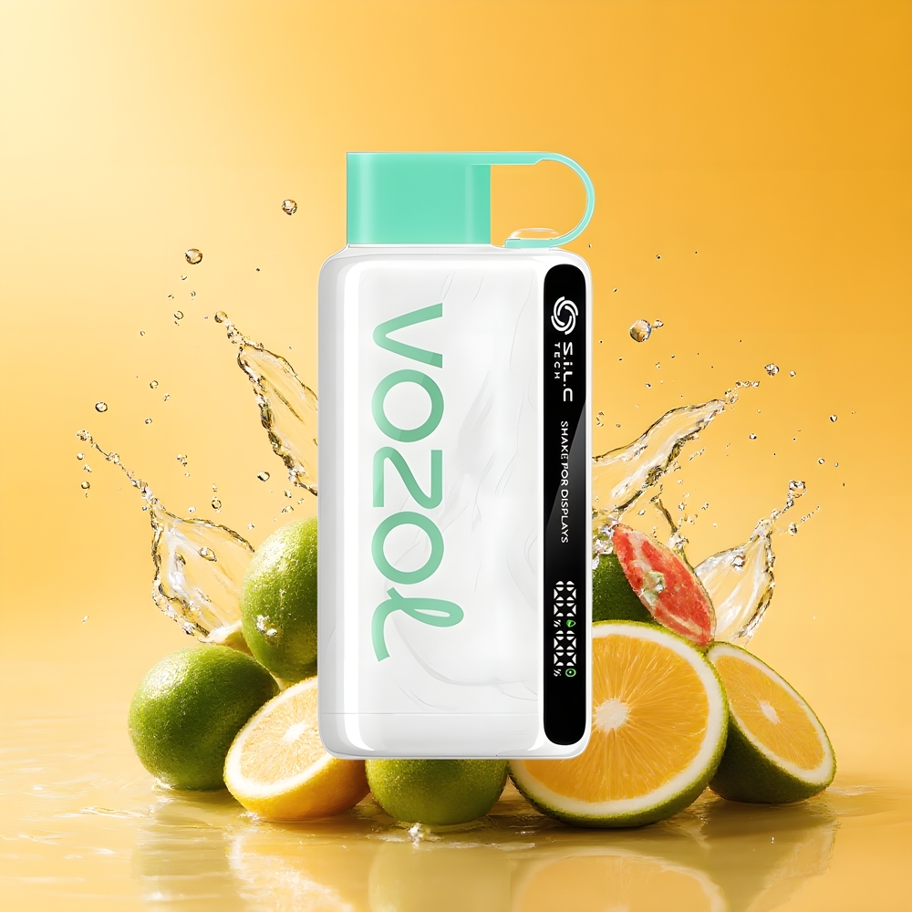 VOZOL STAR 9000/12000 Eldobható E-pára Citrom Menta Nagykereskedés Magyarország S.i.L.C TECH
