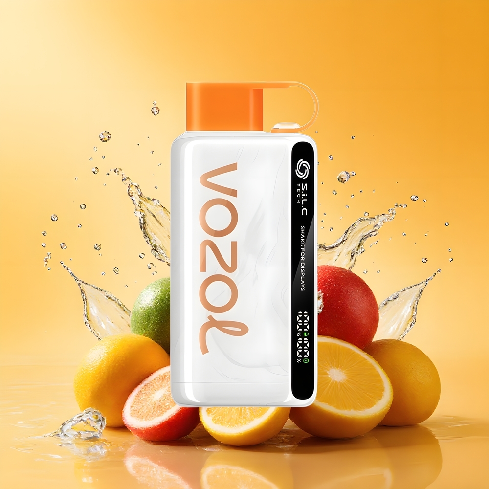 VOZOL STAR 9000/12000 Mexikói Mango Jég Nagykereskedés Magyarország 650mAh Gyors Töltés