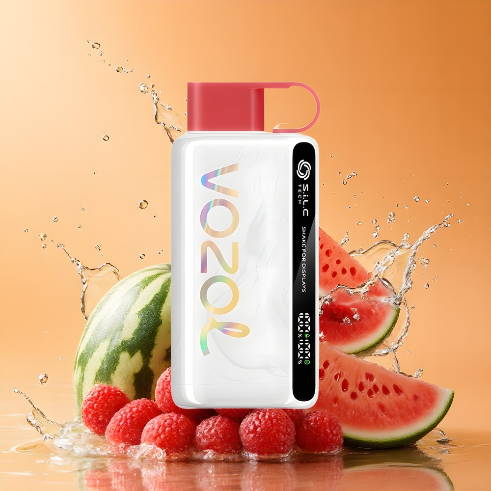 VOZOL STAR 9000/12000 Nagykereskedés Magyarország Málna Görögdinnye 650mAh Gyors töltés