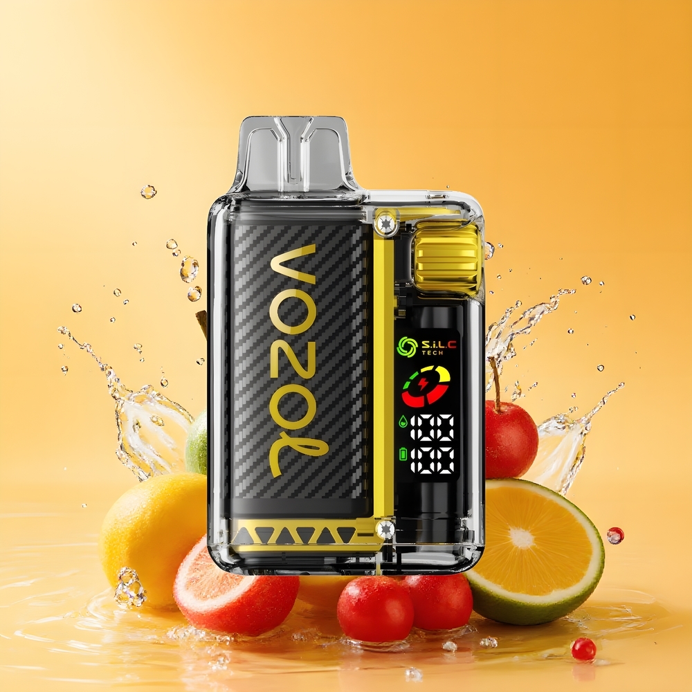 VOZOL Vista 20000 Puffs S.i.L.C Tech Dual Mesh Coil Nagykereskedés Magyarország Sárkánygyümölcs Banán Cseresznye