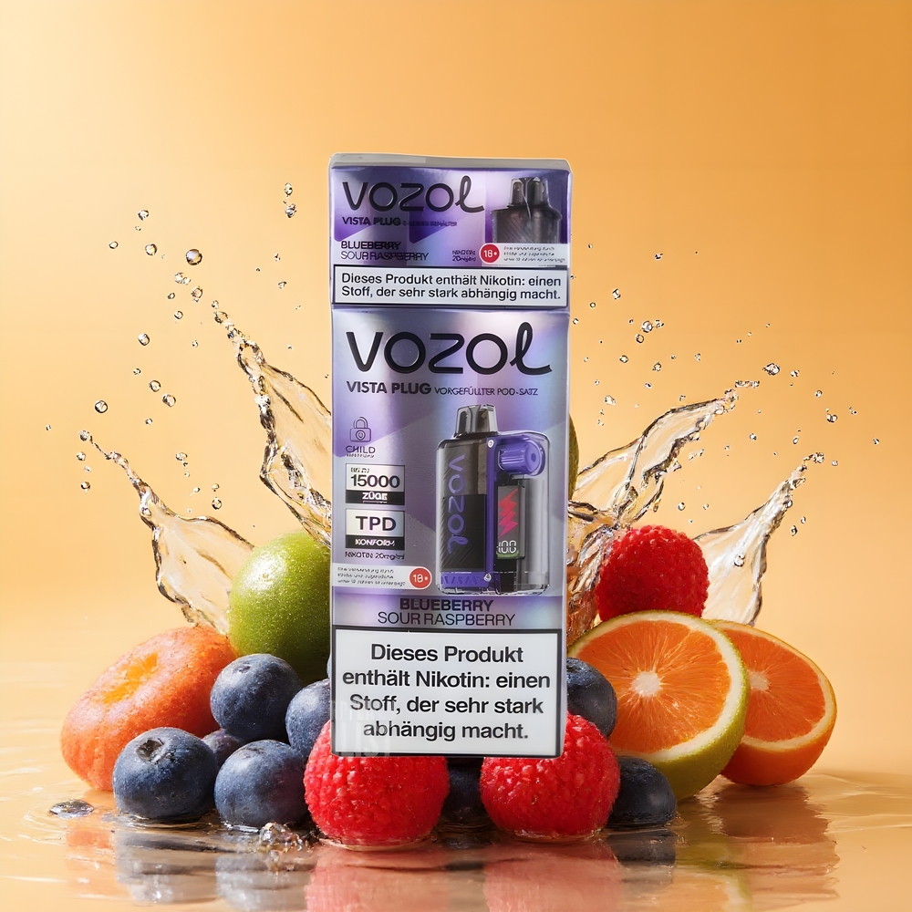 VOZOL VISTA PLUG 6000/10000 Nagykereskedés Magyarország 360 fokos Ízszabadság Meggyes Málna