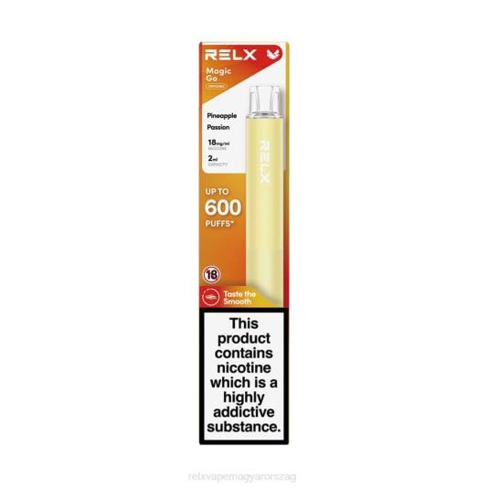 RELX MagicGo ga600 - Order RELX Pods Online ananász szenvedély 6P0239