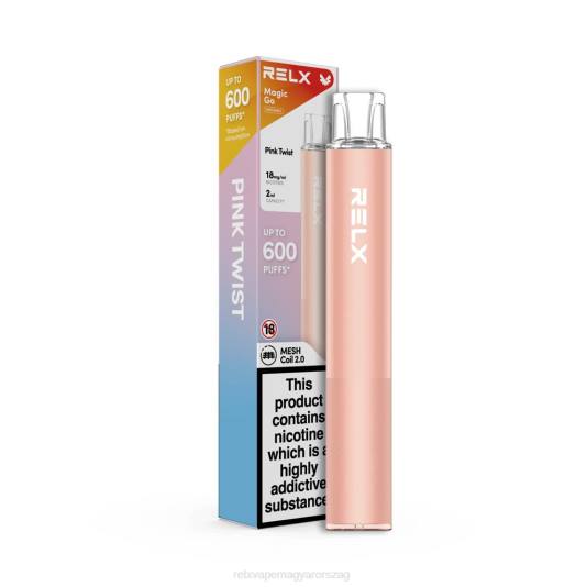 RELX MagicGo ga600 - Order RELX Pods Online rózsaszín csavar 6P0249