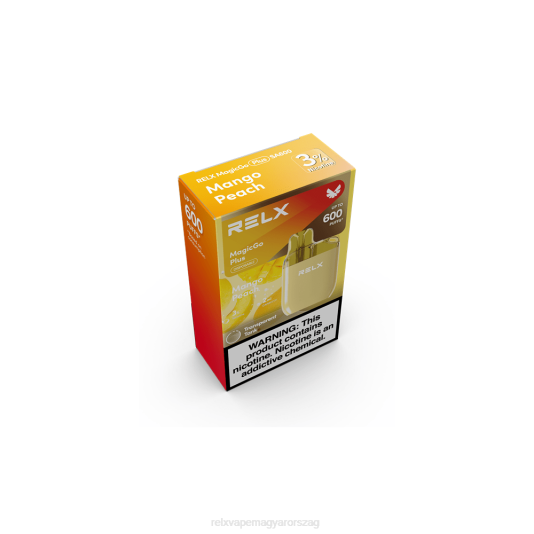 RELX MagicGo plusz sa600 - RELX Cigi mangó őszibarack 6P0256