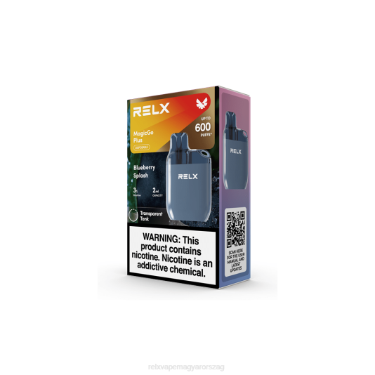 RELX MagicGo plusz sa600 - RELX Vape Magyarország áfonyás fröccs 6P0253