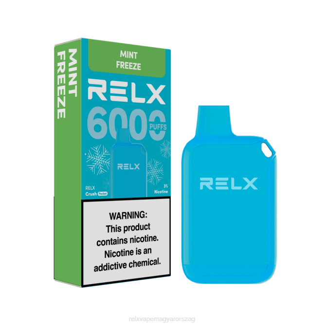 RELX Crush Pocket 6000 jeges | 26L812 ‎RELX Budapest mentafagyasztás
